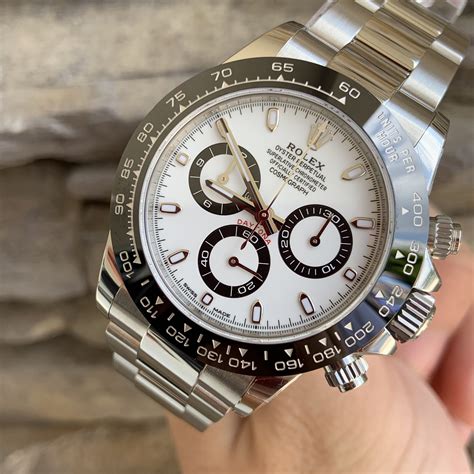 rolex daytona white or black